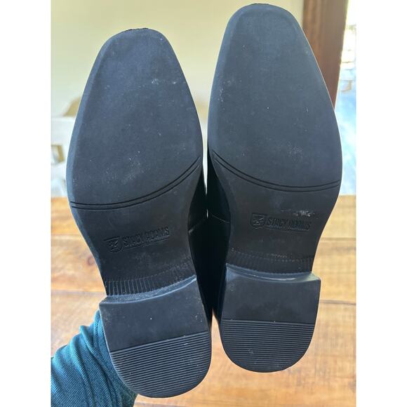 Stacy Adams Boys Solid Black Faux Leather Slip On Loafer Dress Shoes Size 3M - Picture 11 of 12